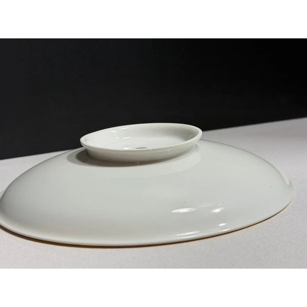 Hutschenreuther Arzberg Bavaria Iris Yellow Floral Porcelain Saucer Gold Rim